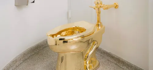 Ils dérobent un WC en or