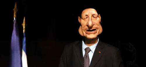La marionnette Jacques Chirac des "Guignols" volée et en vente sur...