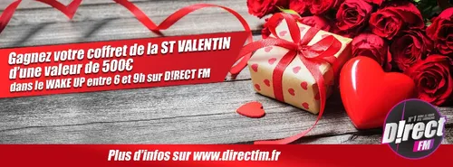 Saint-Valentin : Tentez de gagner votre coffret cadeau de 500€