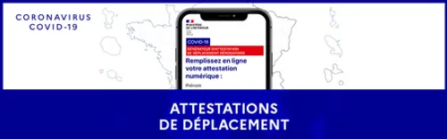 Nouvelles attestations dérogatoires à télécharger