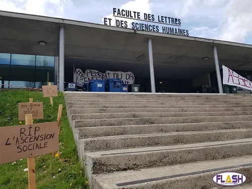 Le blocage illimité se poursuit à la Fac de Lettres de Limoges