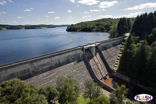 Le barrage de Vassivière se visite