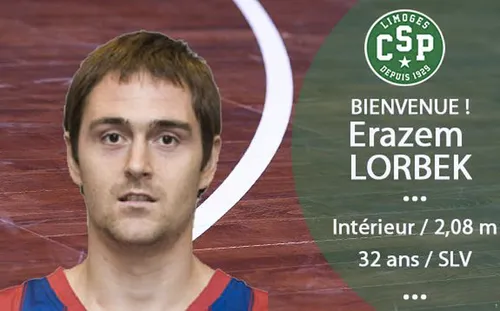 Basket : Erazem Lorkek a l'essai au Limoges CSP