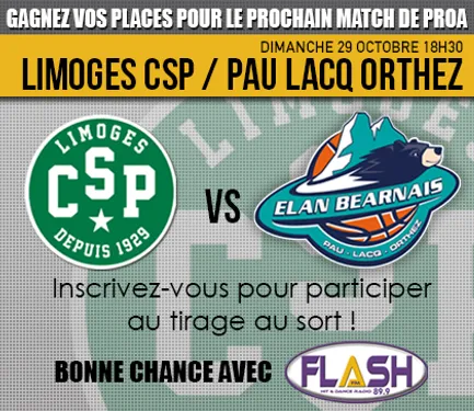 Gagnez vos invitations pour CSP / PAU LACQ ORTHEZ