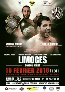 LIMOGES BOXING NIGHT - Des combats et des champions à Beaublanc !