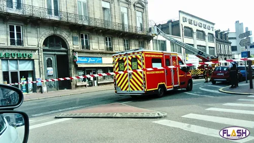 Incendie dans l'immeuble du cercle Turgot de Limoges