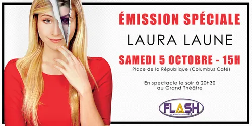 Laura Laune prête à rencontrer le public limougeaud