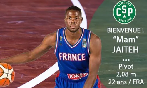 Basket : Mam JAITEH rejoint l'effectif du Limoges CSP