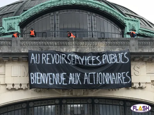 Nouvelle mobilisation des Cheminots à Limoges