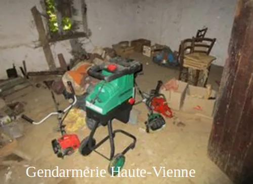 4 individus interpellés après des vols d'outillage à Bujaleuf