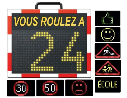 Limoges achète 4 radars pédagogiques