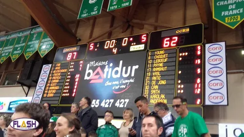 Basket : Victoire du CSP face à Chalons-Reims ( 87 -62 )