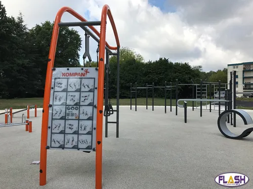 Inauguration dimanche du parc de Street Workout de Beaubreuil
