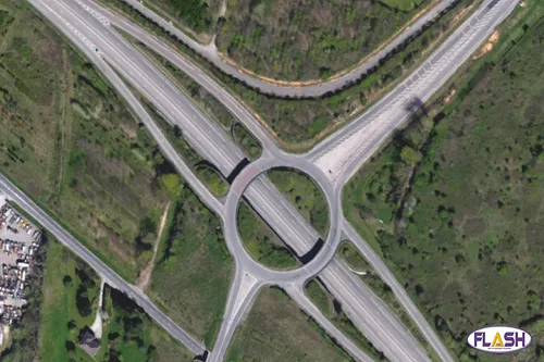Travaux : Réfection de chaussée du rond-point du Breuil