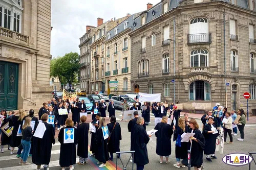 Limoges : les greffiers organisent une « journée justice morte »