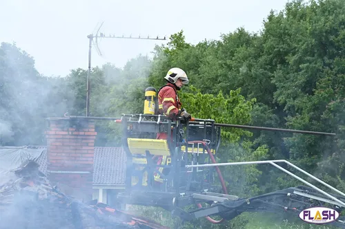 Haute-Vienne : un important incendie sur la commune de...