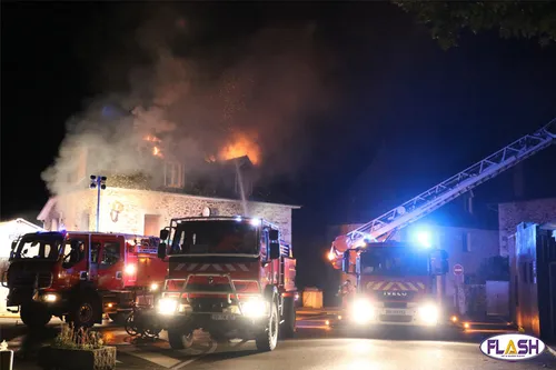 Haute-Vienne : un incendie cause d'importants dégâts dans un...