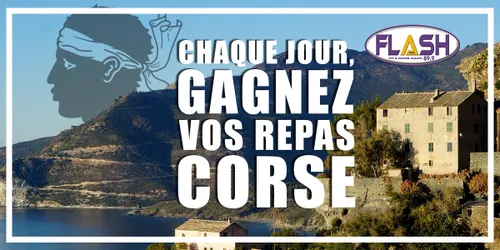 Gagnez vos repas Corse sur Flash FM !