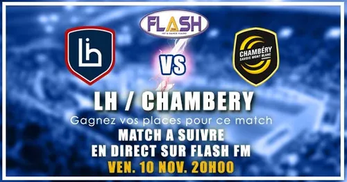 Handball : Gagnez vos invitations pour LH / Chambéry