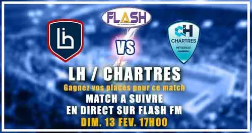 Handball : Gagnez vos invitations pour LH / Chartres