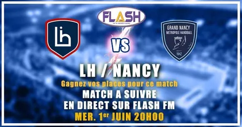 Handball : Gagnez vos invitations pour LH / Nancy
