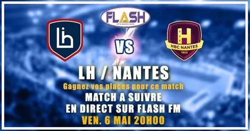 Handball : Gagnez vos invitations pour LH / Nantes