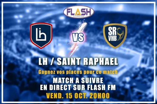 Handball : Gagnez vos invitations pour LH / Saint Raphaël