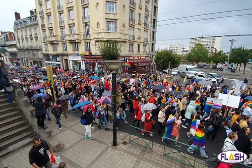 1600 personnes pour la Marche des Fiertés de Limoges