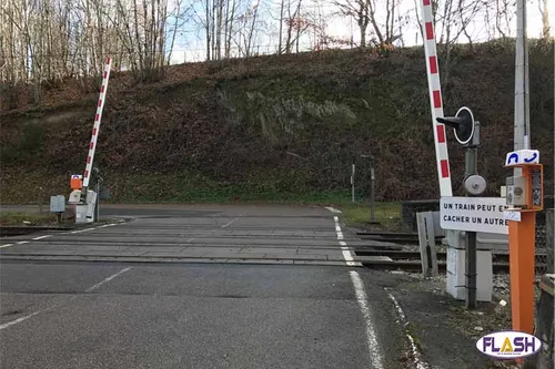 Haute-Vienne : une voiture percutée par un train à Condat-sur-Vienne