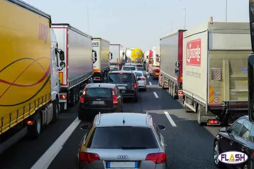 Limoges : Opération escargot des transporteurs pour dénoncer le...