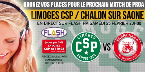 Gagnez vos places pour CSP / DIJON