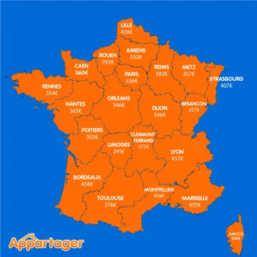 Limoges : Ville la moins chère de France pour la colocation
