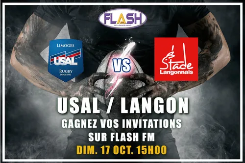 Rugby : Gagnez vos places pour USAL / Langon
