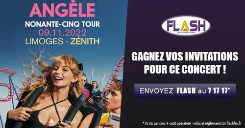 Gagnez vos invitations pour le concert d'Angèle au Zénith Limoges...