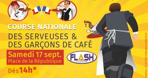 La 8ème édition de la course Nationale des Serveuses et des Garçons...