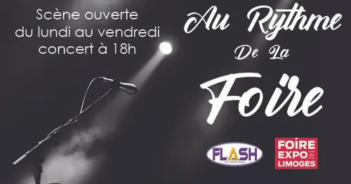 Scène ouverte Flash FM à la Foire Expo de Limoges