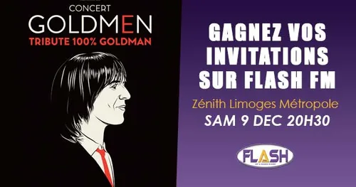 Gagnez vos places pour le concert du groupe GOLDMEN au Zénith...