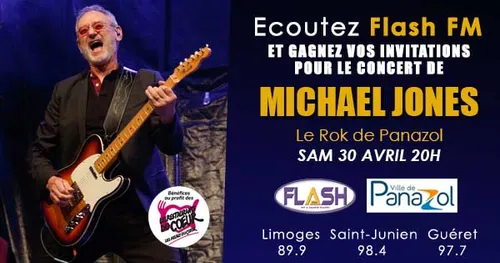 Gagnez vos invitations pour le concert de Michael Jones au Rok de...