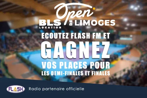 Gagnez vos places pour l'OPEN BLS de Limoges