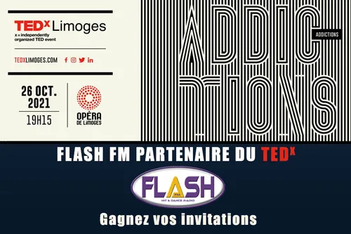 Flash FM partenaire du TEDx Limoges - Gagnez vos invitations