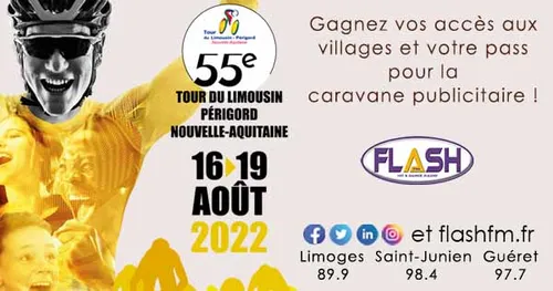Gagnez vos pass pour le Tour du Limousin Nouvelle Aquitaine 2022 !