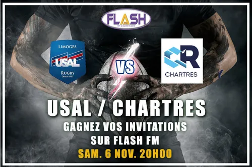Rugby : Gagnez vos places pour USAL / Chartres
