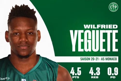 Basket : Wilfried Yeguete signe avec le Limoges CSP