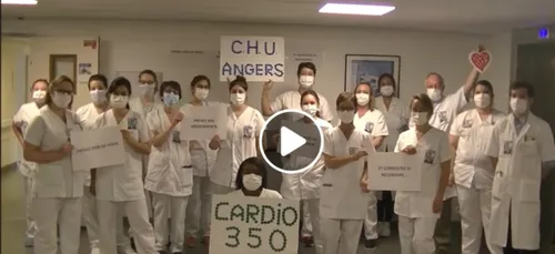 L'image du jour : un clip du personnel hospitalier du CHU d'Angers