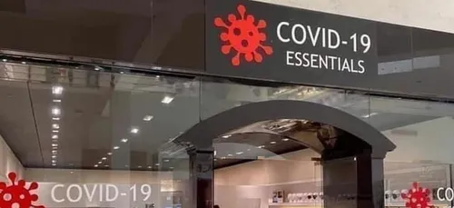Une boutique éphémère... Covid-19 essentials !