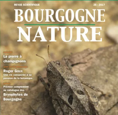 Sortie du n°25 de la revue scientifique Bourgogne-Nature