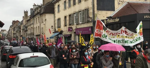 Ils ont manifesté ce jeudi après-midi à Dijon