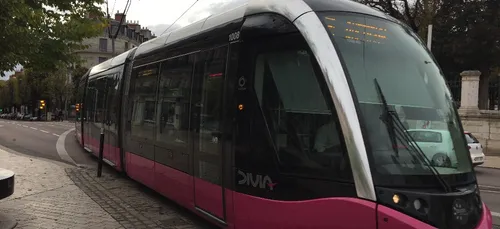 Des perturbations sur la ligne T2 du tramway à Dijon