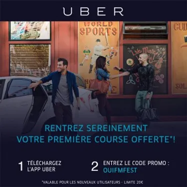 Pour le OÜI FM Festival, Uber s'occupe de vous