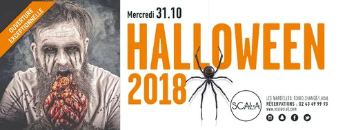 Le 31 Octobre, 2 soirées à la Scala pour Halloween !